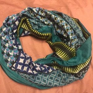 Multicolored Infinity scarf